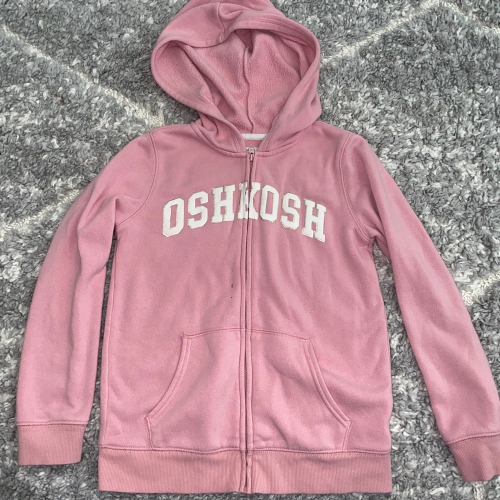 Osh Kosh Girls Zip-Up Sweatshirt - Size 10